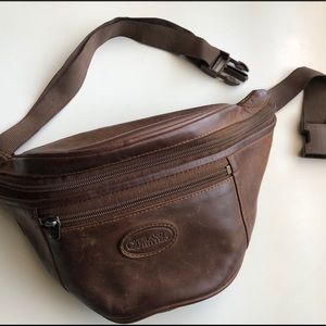 Overland Outfitters Sheepskin Leather Fanny Pack